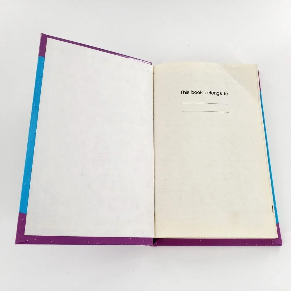 Vtg R.L. Stine Goosebumps Hardcover Lined Ruled Diary Journal Notebook *WRITING*